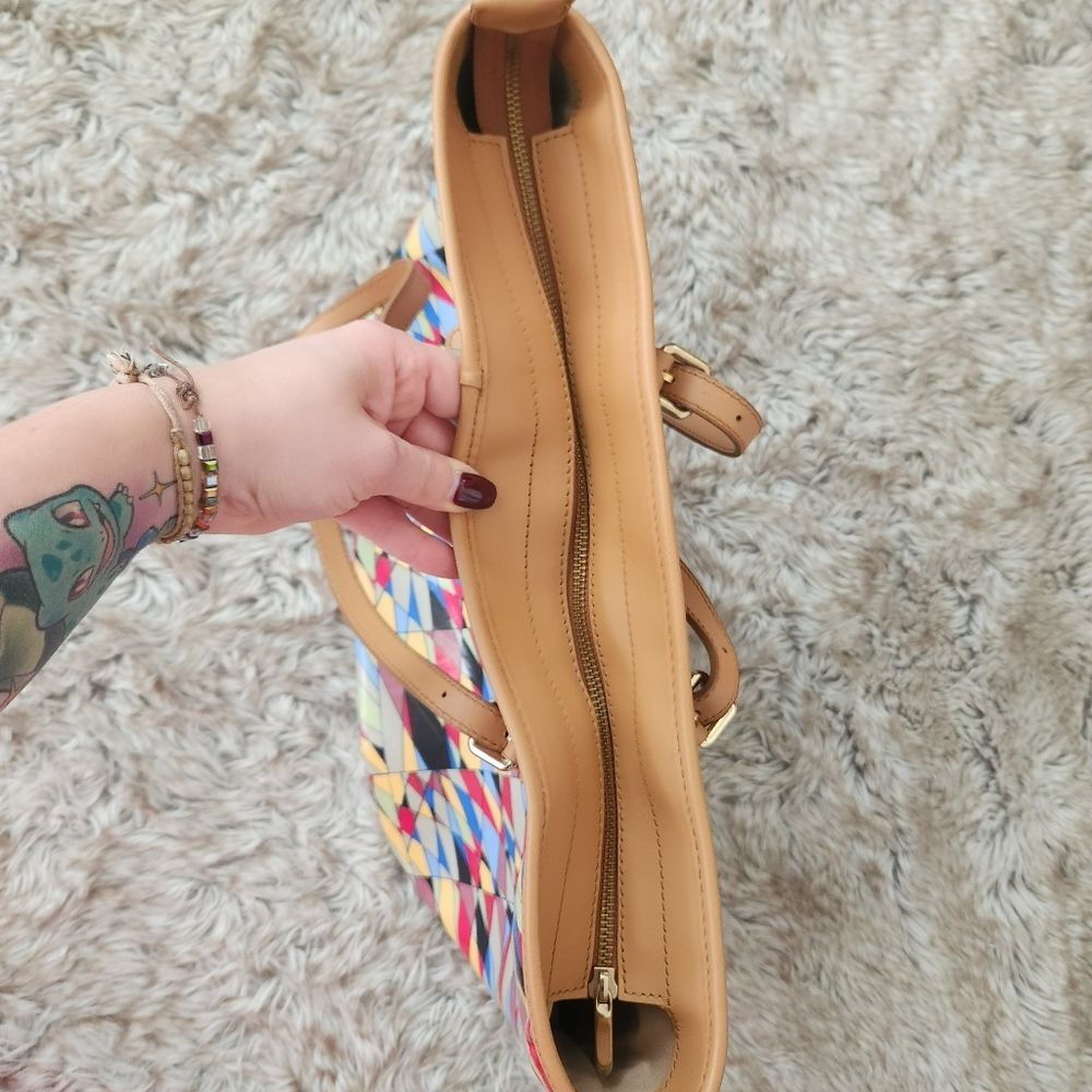 Colorful Geometric Pattern Tote Bag‎ - Picture 7 of 15